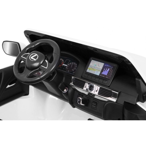 Pojazd na akumulator  Lexus LX570 Biały (DK-LX570)